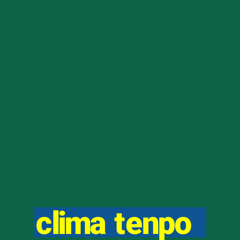 clima tenpo